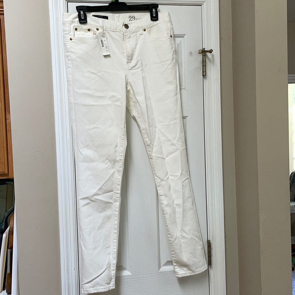 J.Crew Womens Midrise Toothpick Jean - Size 29 NWT